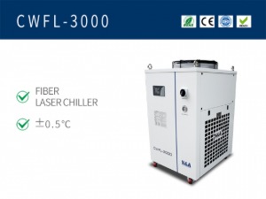 S&amp;A | CWFL-3000 | 3kW 파이버 레이저를 위한 고출력 수냉식 냉각기
