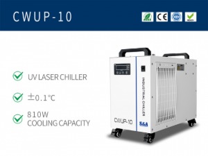S&amp;A | CWUP-10 | 10W-15W UV 레이저 / 초고속 레이저 냉각기