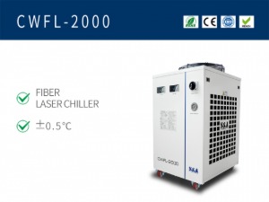 S&amp;A | CWFL-2000 | 2kW 파이버 레이저를 위한 수냉식 냉각기